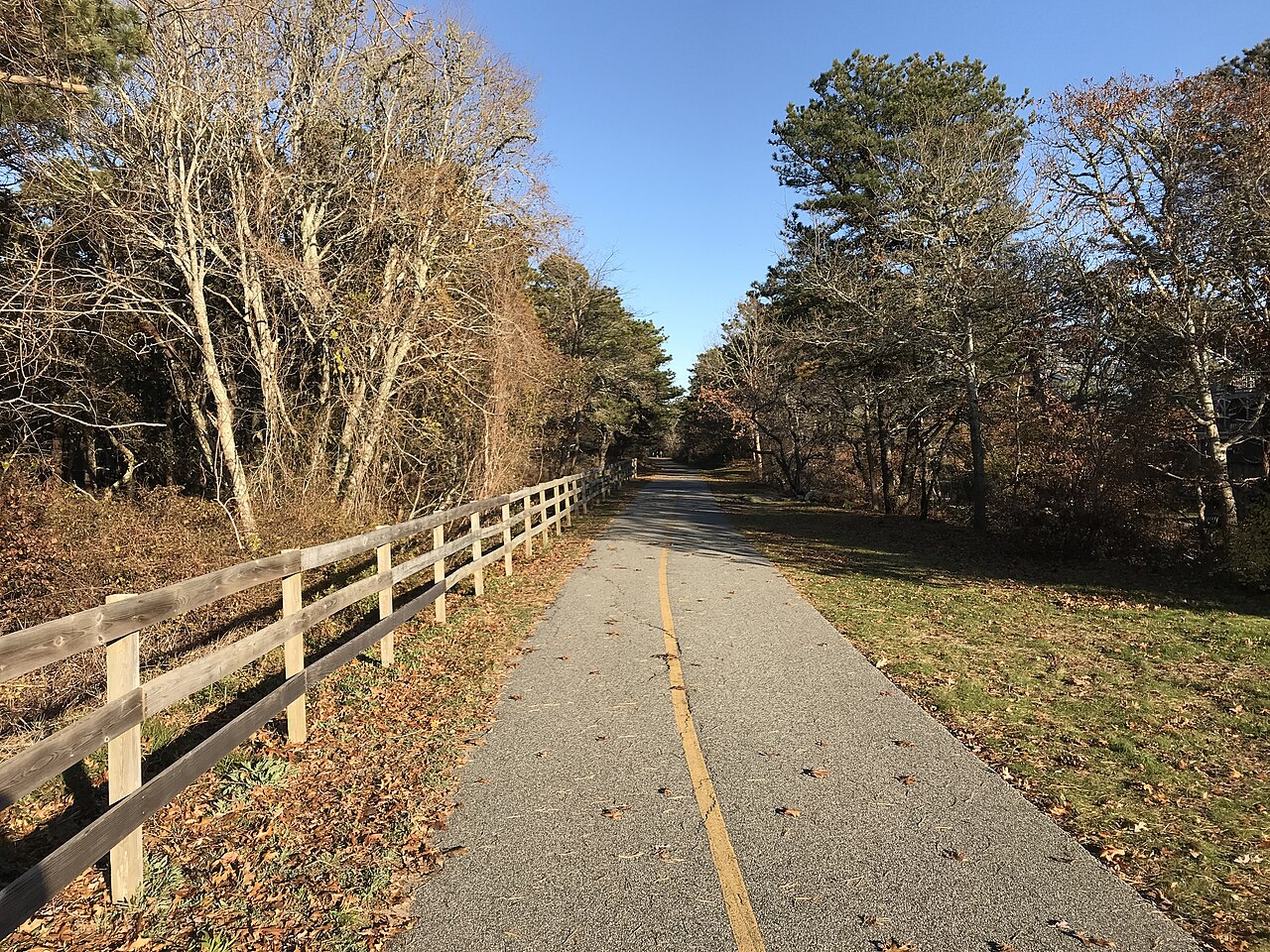 Old Colony Rail Trail, Chatham, Massachusetts
