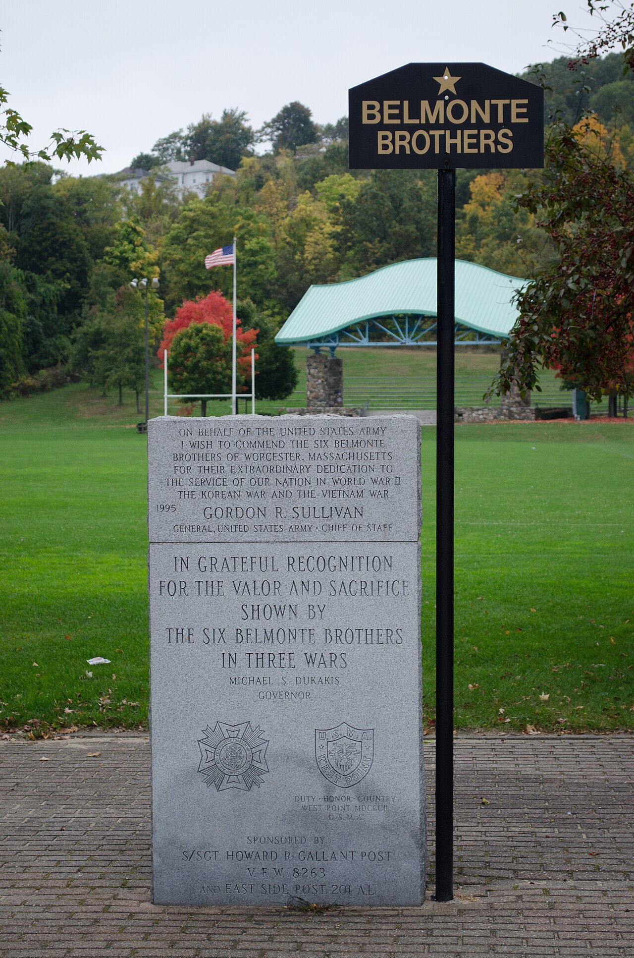 Cristoforo Colombo Park, Worcester, Massachusetts